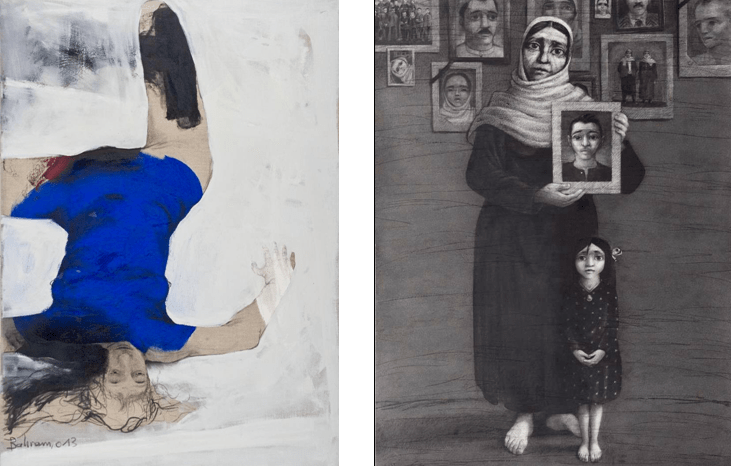 1) Bahram Hajou - 2) Youssef Abdelke