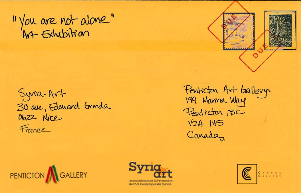 You Are Not Alone : Exposition Internationale de Mail&nbsp;Art